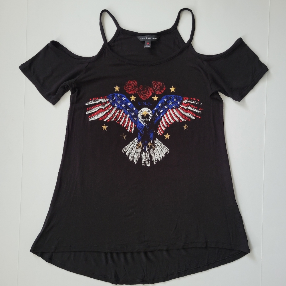 Rock & Republic Off Shoulder Top